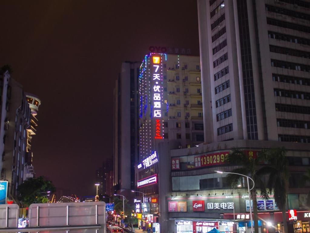 7 Days Premium Jiangmen Diwang Plaza Branch Hotel Luaran gambar